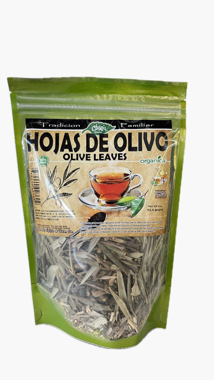CHAPIS HOJAS DE OLIVO 4 oz