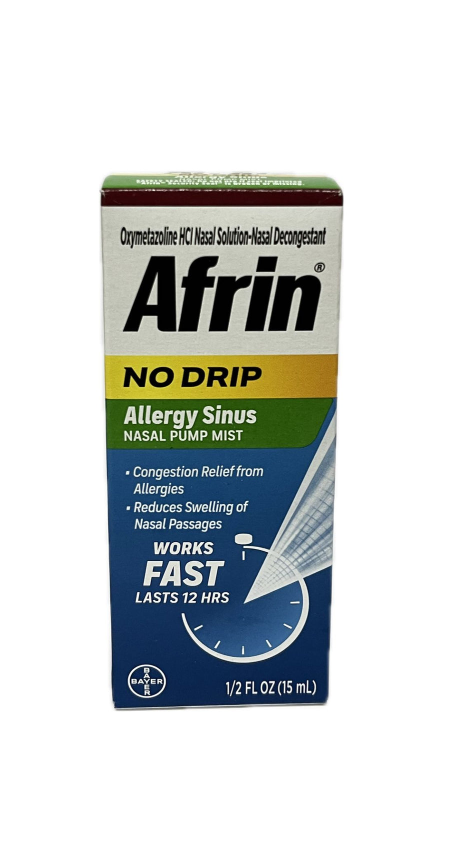 Afrin No drip Allergy Sinus 1/2 oz
