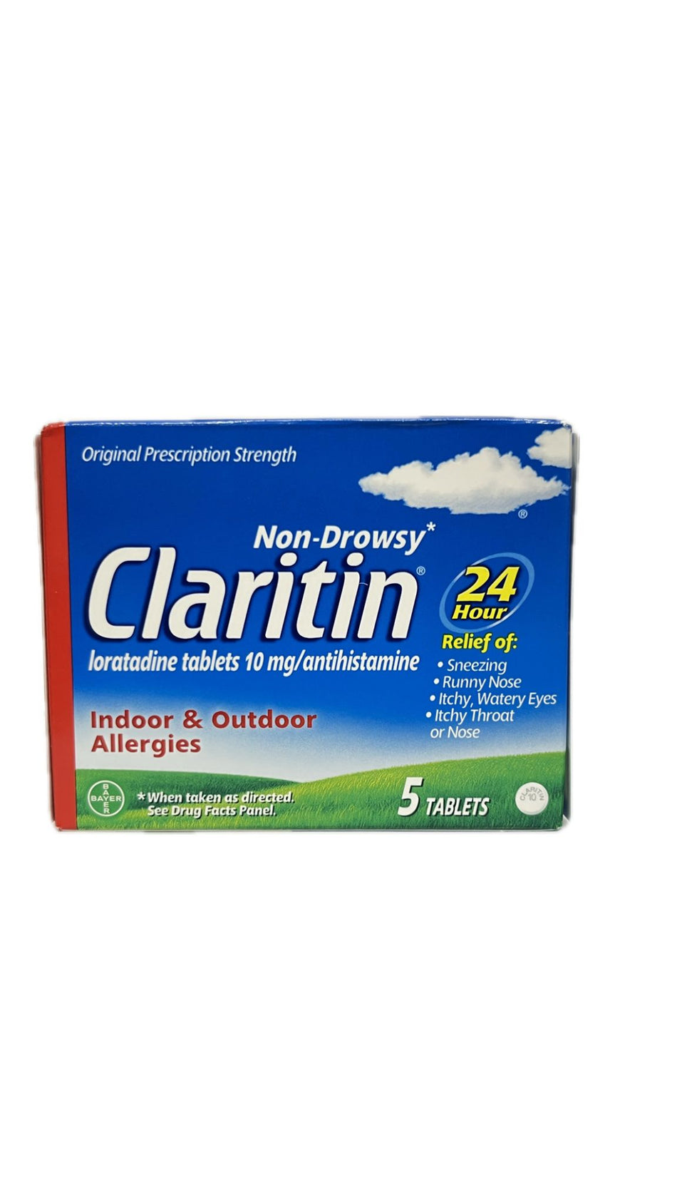Claritin alergias 10 mg 5 tabletas