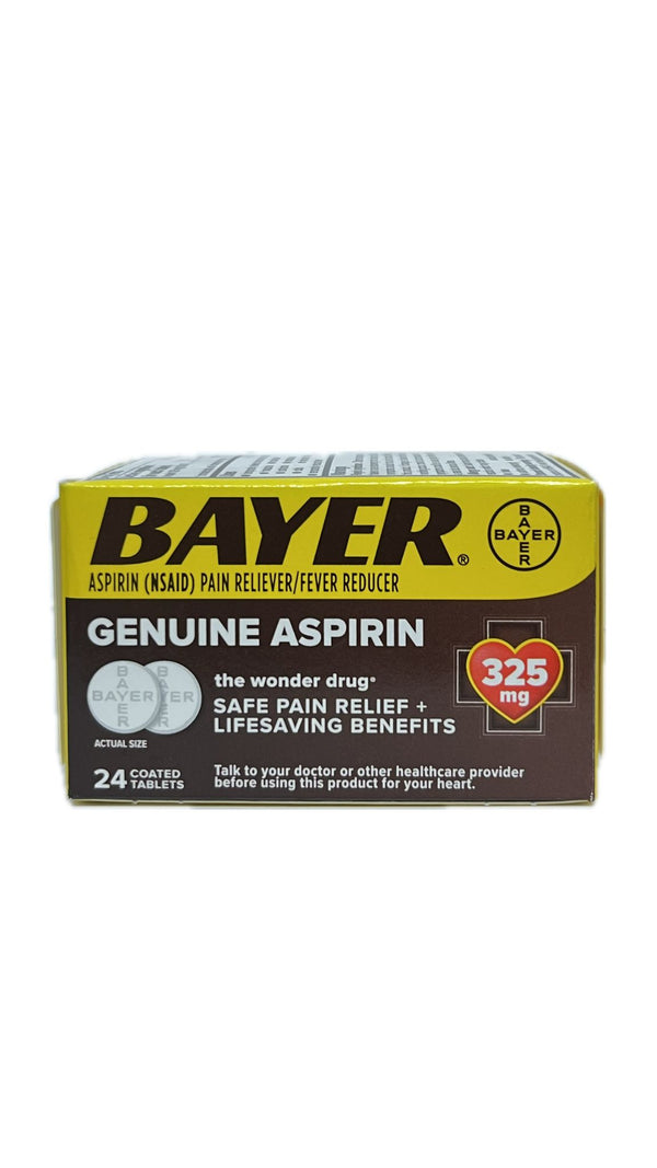 Bayer Aspirina  325 mg24 tabletas