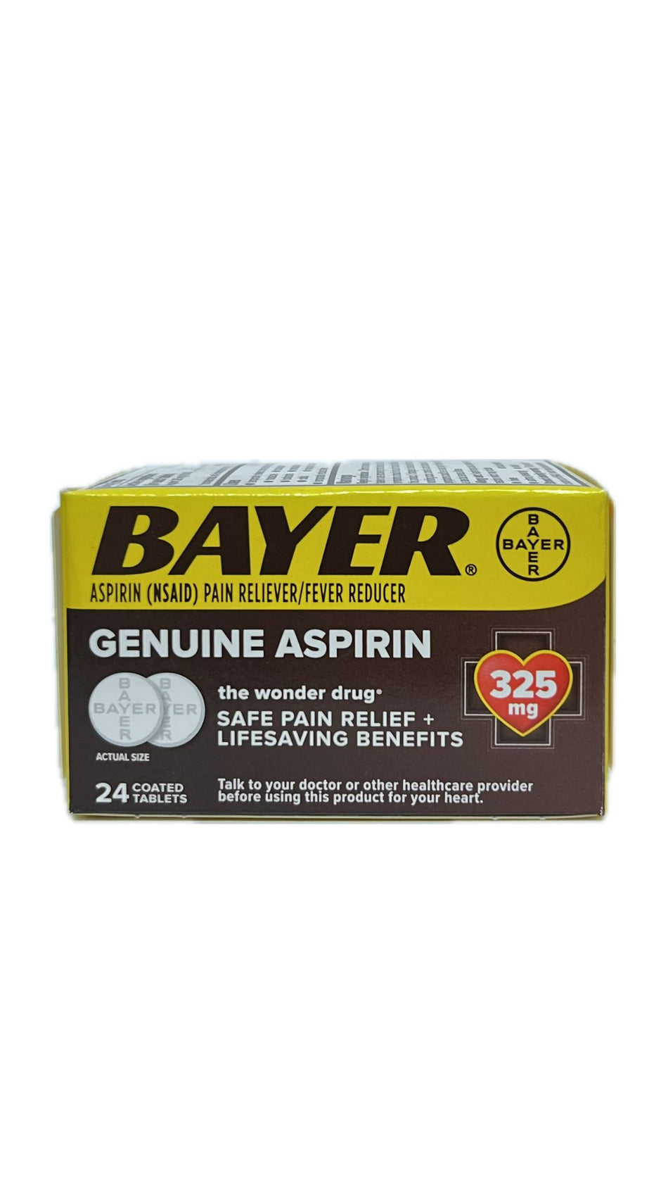 Bayer Aspirina  325 mg24 tabletas