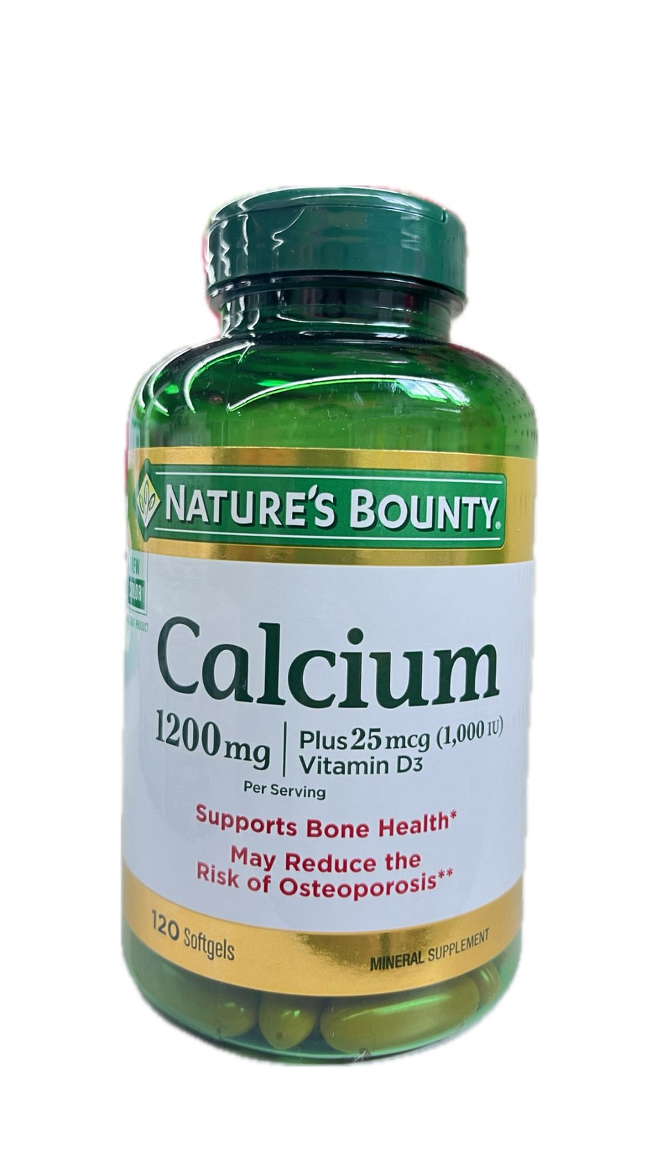 Nature's Bounty Calcio 1200 mg 120 capsulas