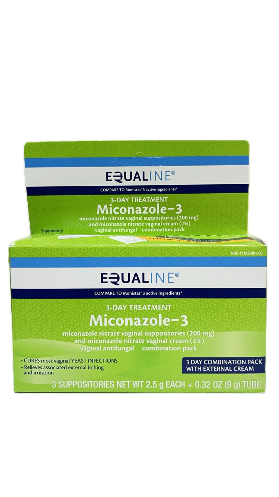 Equaline Miconazol-3 Ovulos vaginales, 9 g