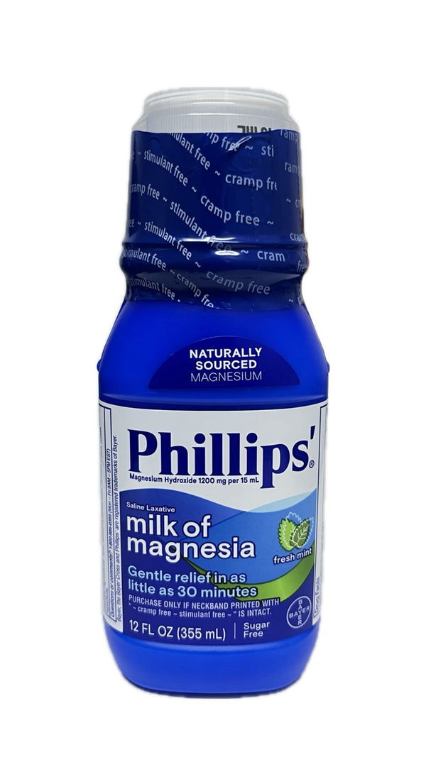Phillips' Leche de magnesia Sabor Menta Fresca 12 oz
