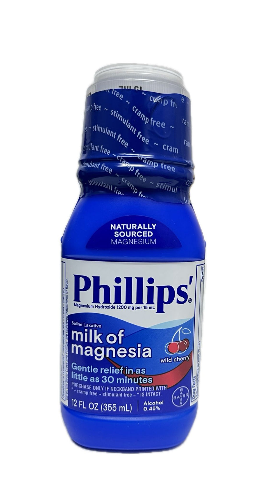 Phillips' Leche de magnesia Sabor Cereza Silvestre 12 oz