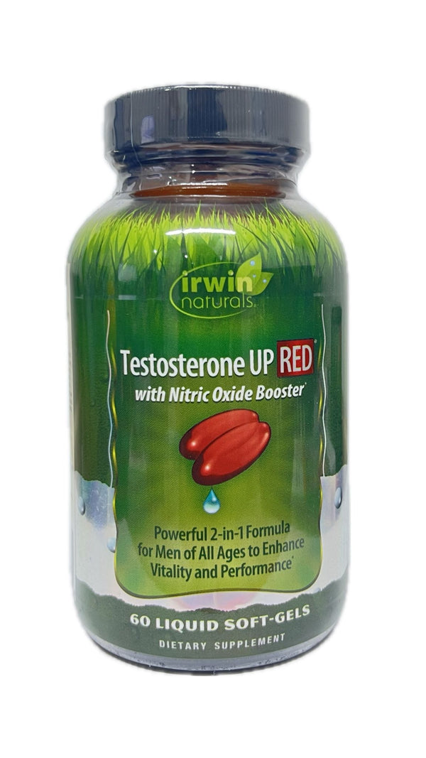 Irwin Naturals Testosterone UP RED 60 Liquid Soft-gels