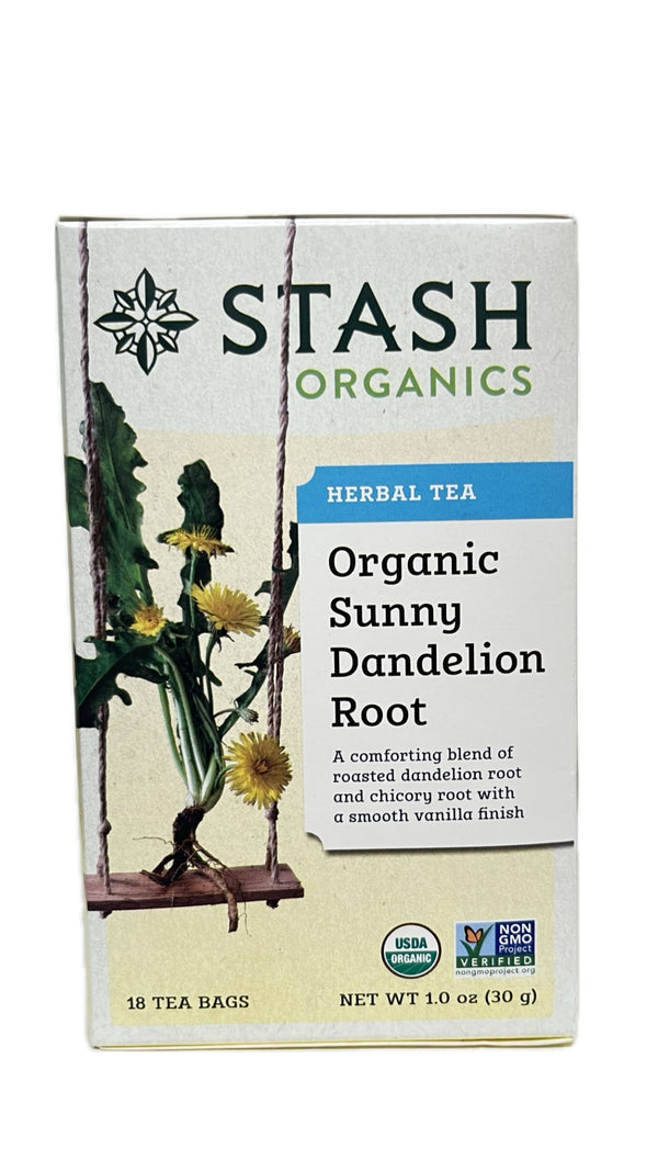 Stash Organics Organico Soleado Raiz Diente de Leon 18 Bolsitas de té