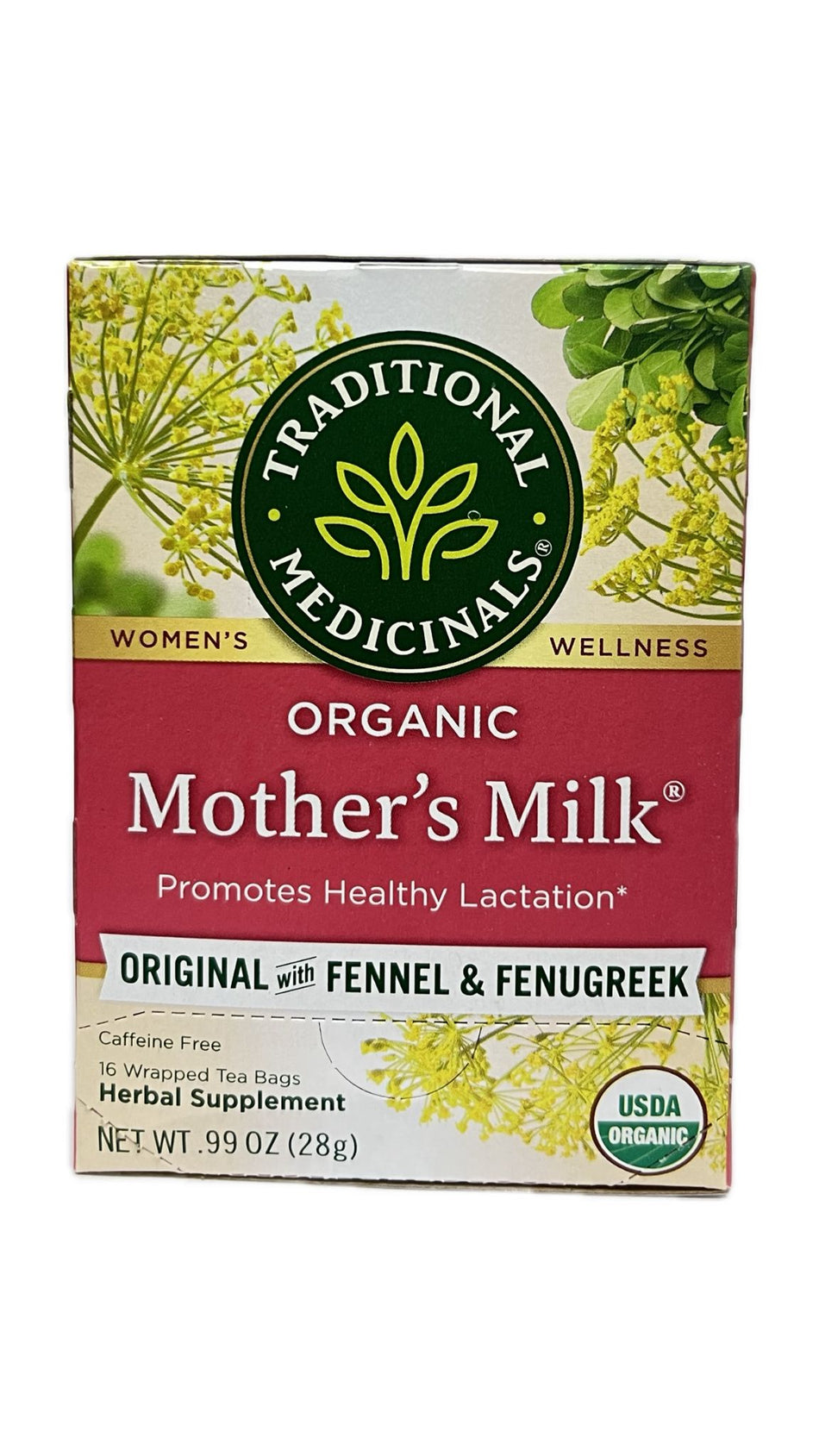 Traditional Medicinals Te de Mother´s Milk ,Hinojo y Fenogreco 16 Bolsitas