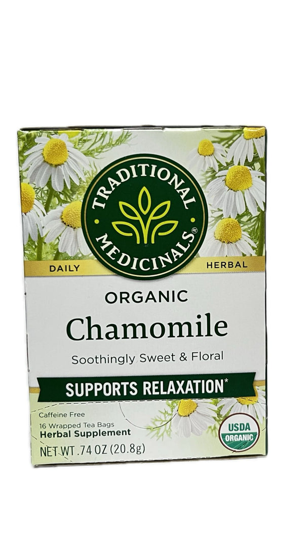 Traditional Medicinals Te de Manzanilla 16 Bolsitas