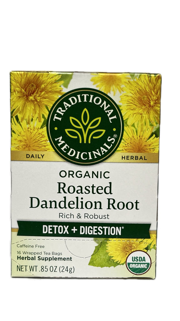 Traditional Medicinals Te de Tostado Diente de León 16 Bolsitas