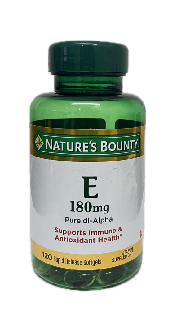 Nature´s Bounty Vitamina E 180 mg  120 Softgels
