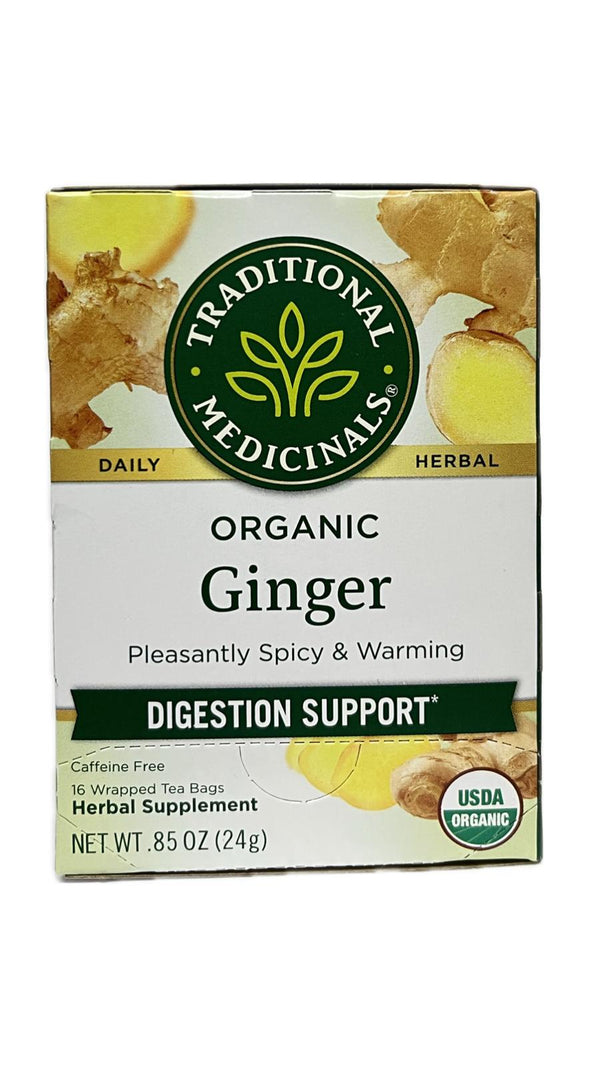 Traditional Medicinals Te de Jengibre 16 Bolsitas
