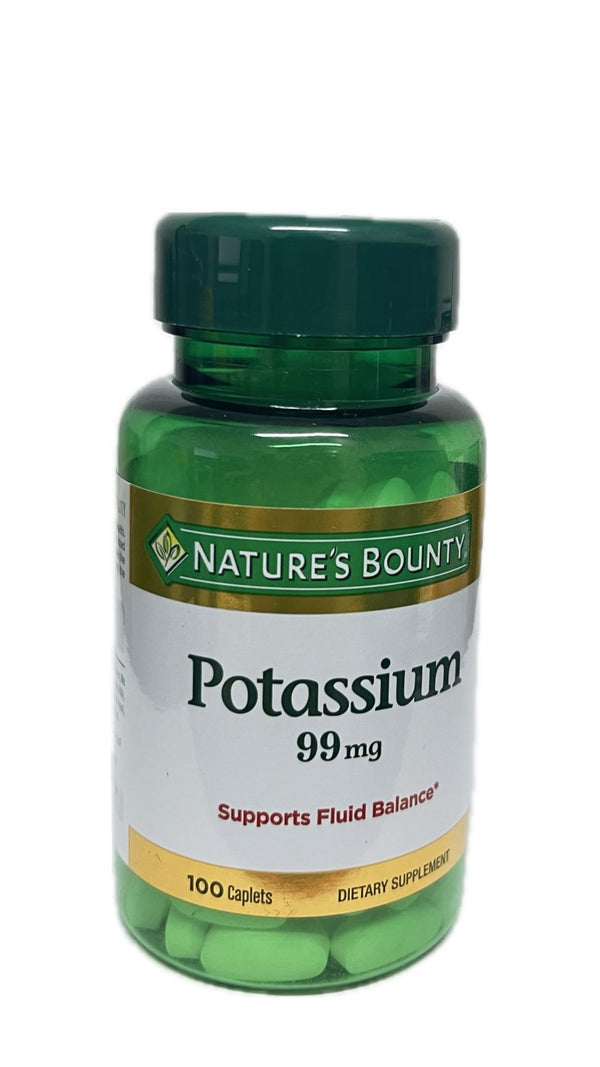Nature´s Bounty Potasio 99mg, 100 capsulas
