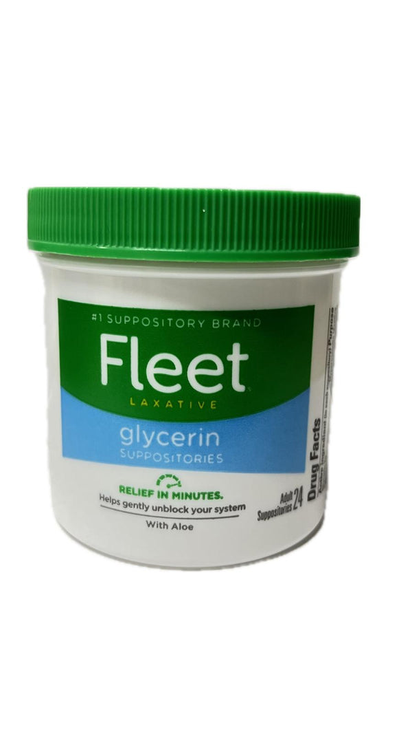 Fleet Supositorios de Glicerina 24 Supositorios