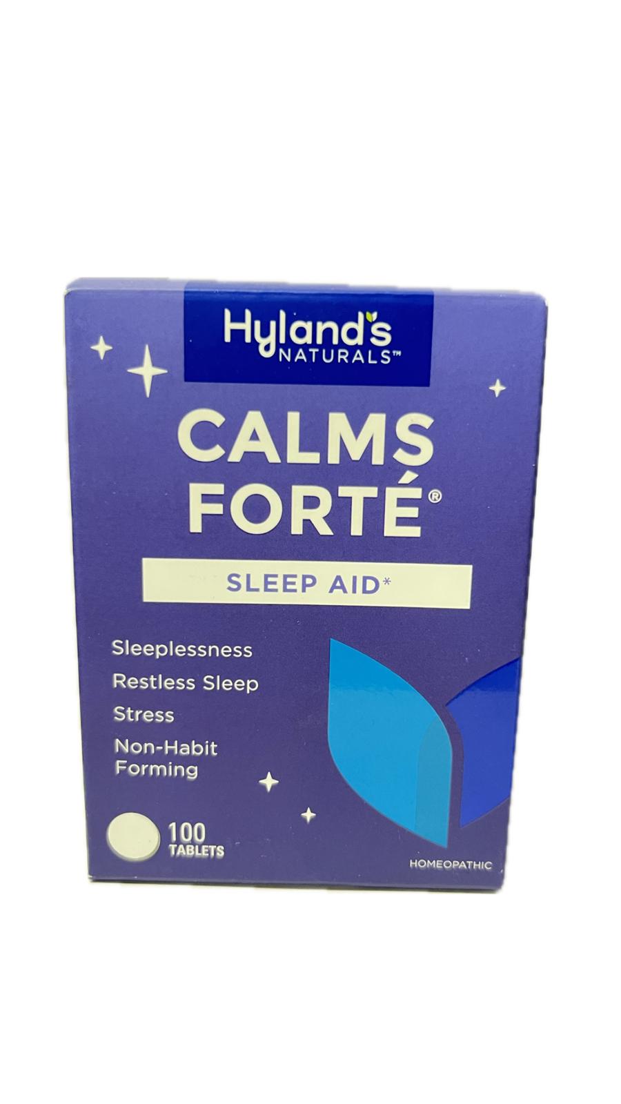 Calms Forte Ayuda Para Dormir 100 Tabletas