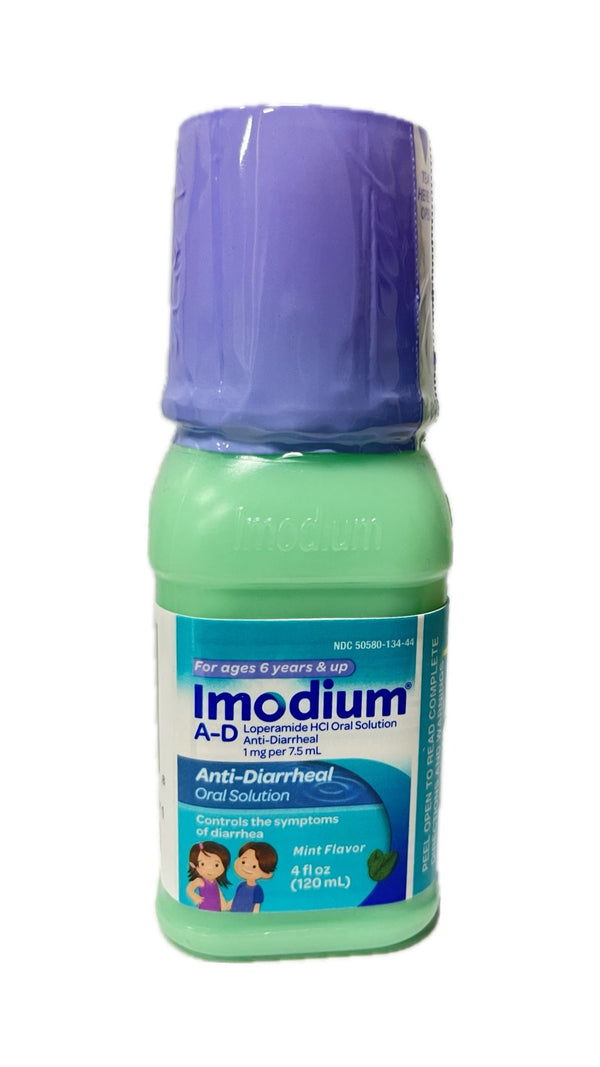 Imodium Antidiarreico Para niños +6 Años 4 oz