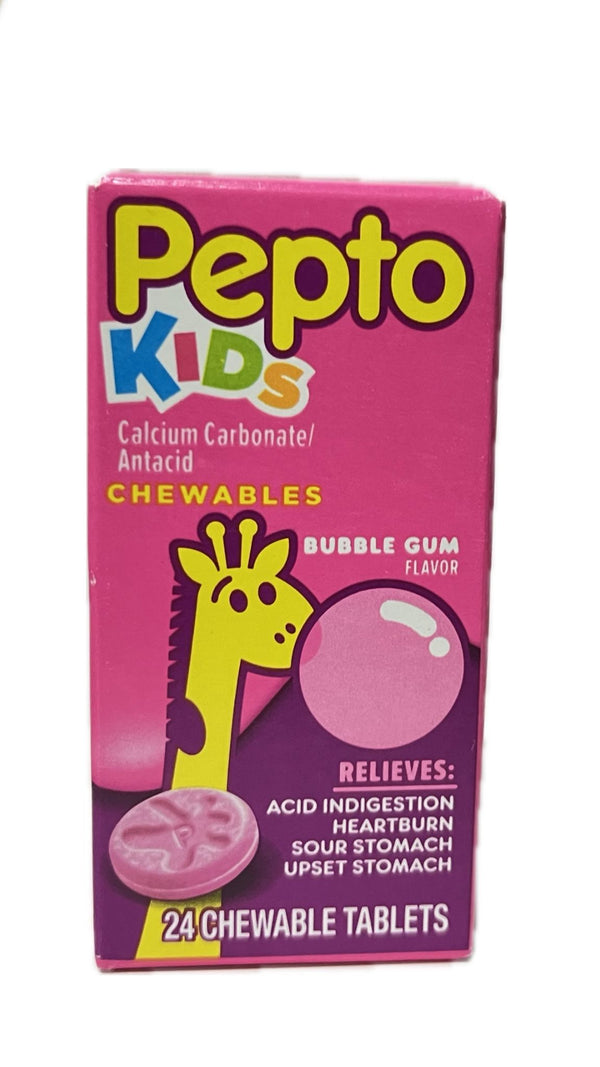 Pepto Niños 24 Tabletas Masticables
