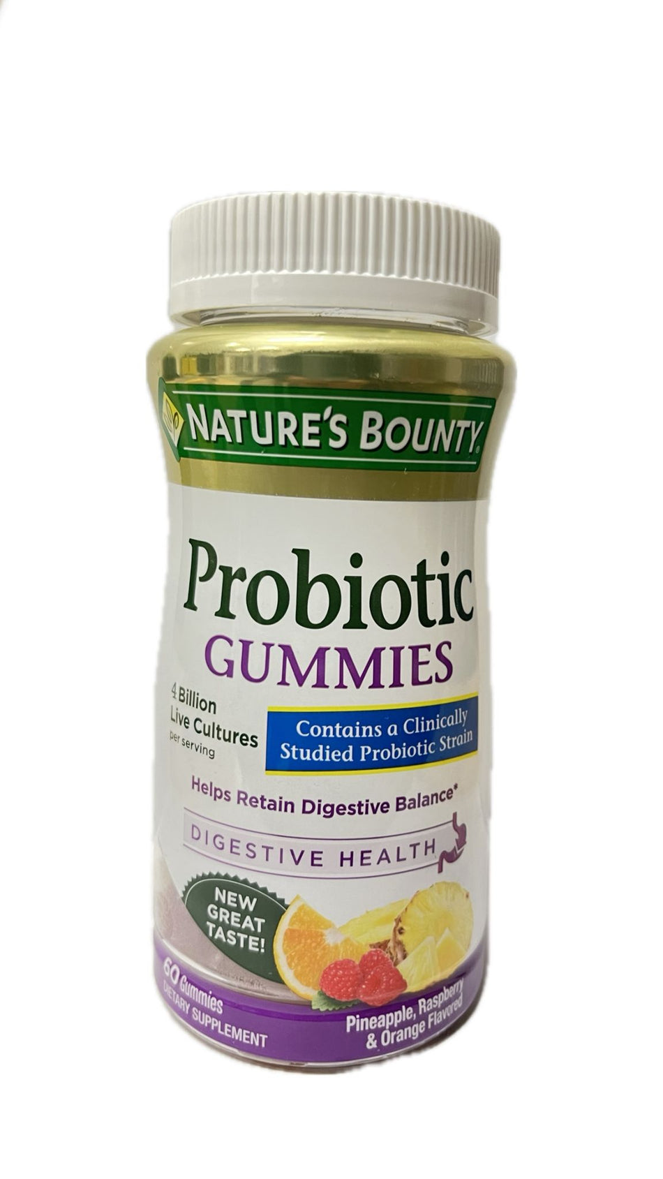Nature´s Bounty Probiótico Gomitas 60 Gomitas