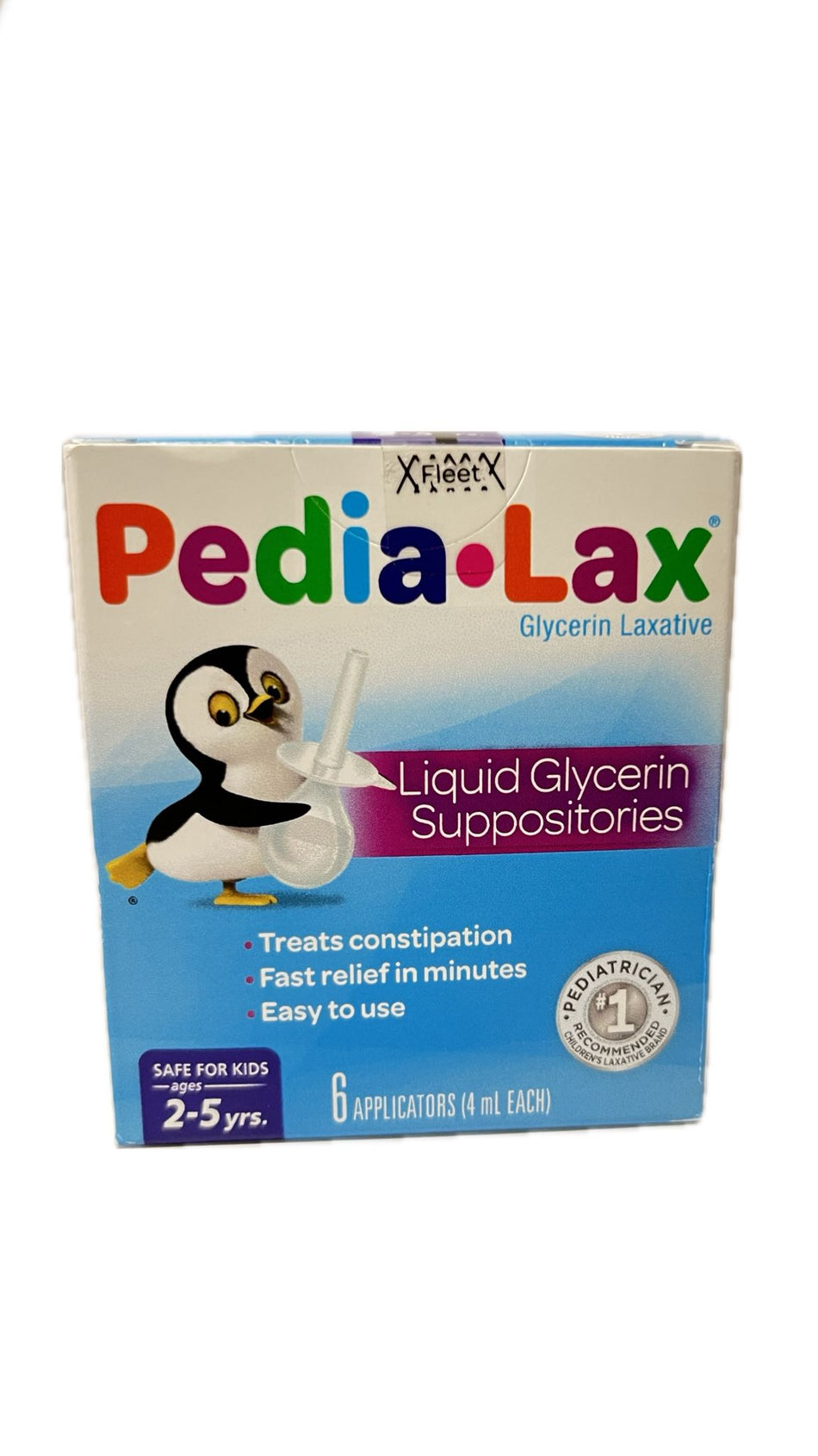 Pedia-Lax Laxante de Gliserina 6 supositorios