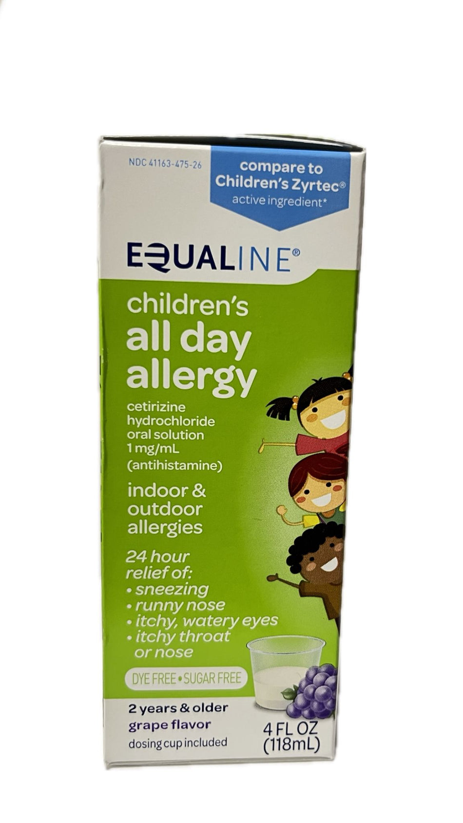 Equaline Alergia de los Niños Todo el Dia 4 oz
