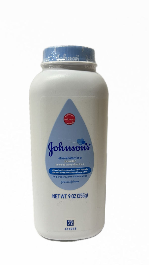Johnson´s Talco de Aloe Y Vitamina E 9 oz