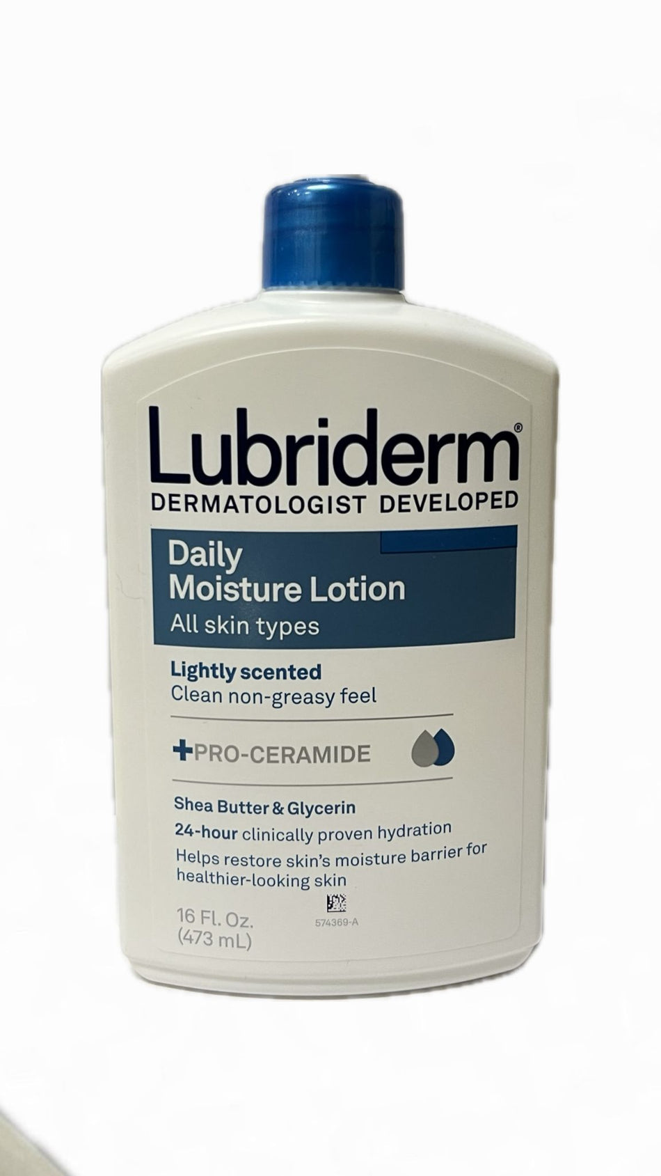 Lubriderm Loción Hidratante Todos Los Tipos De Piel 16 oz