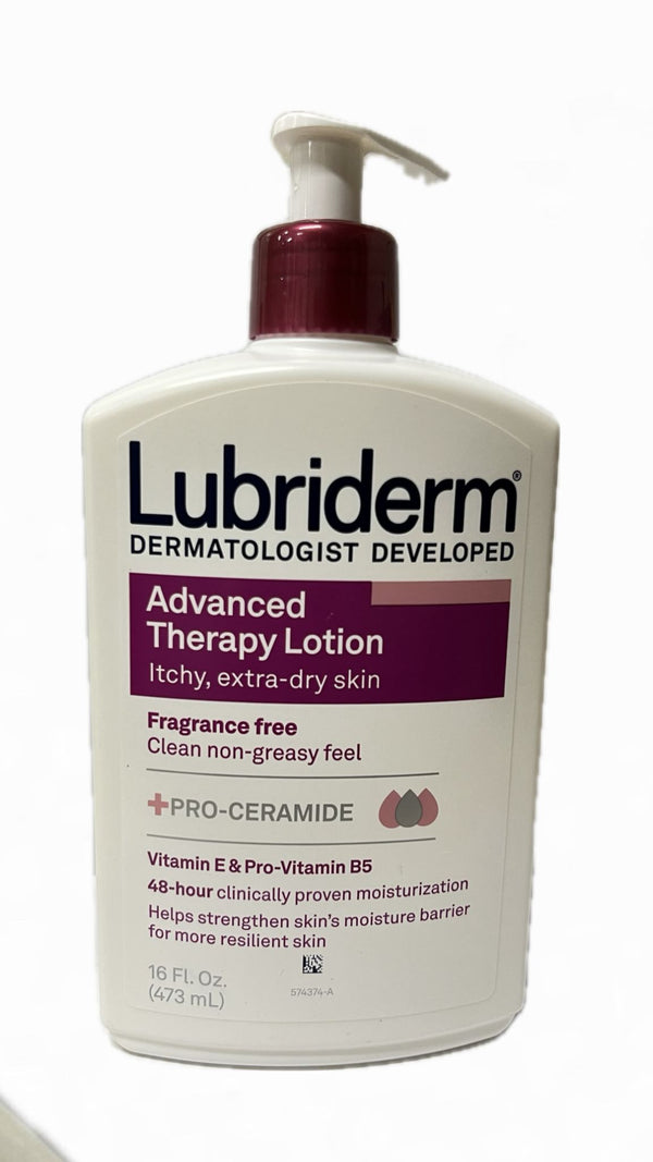 Lubriderm Loción Terapéutica Piel Extra Seca   16 oz