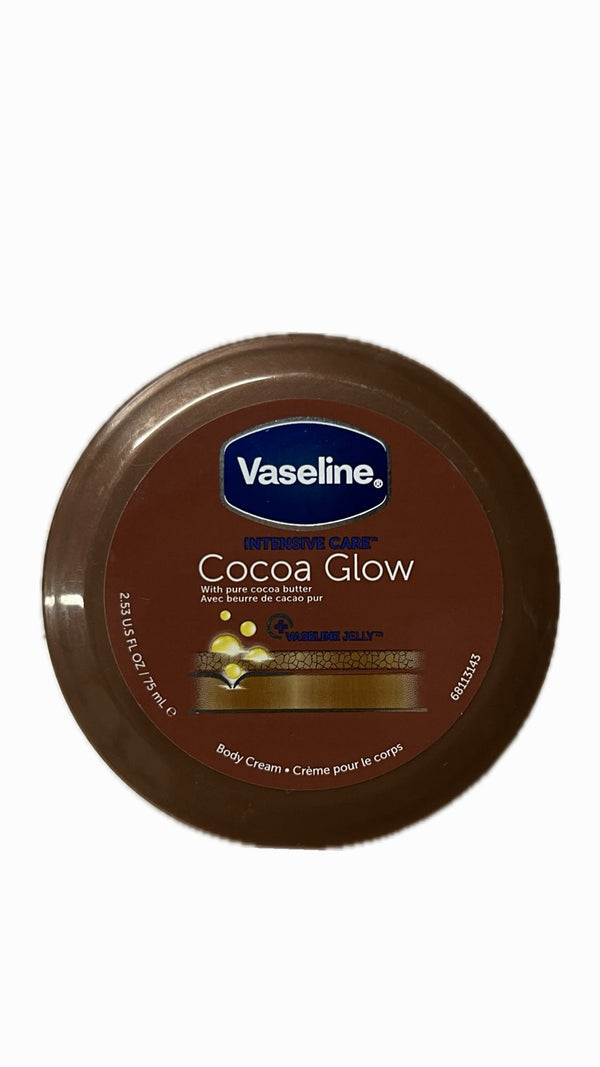 Vaseline Brillo de Cacao Crema Corporal 75 Ml
