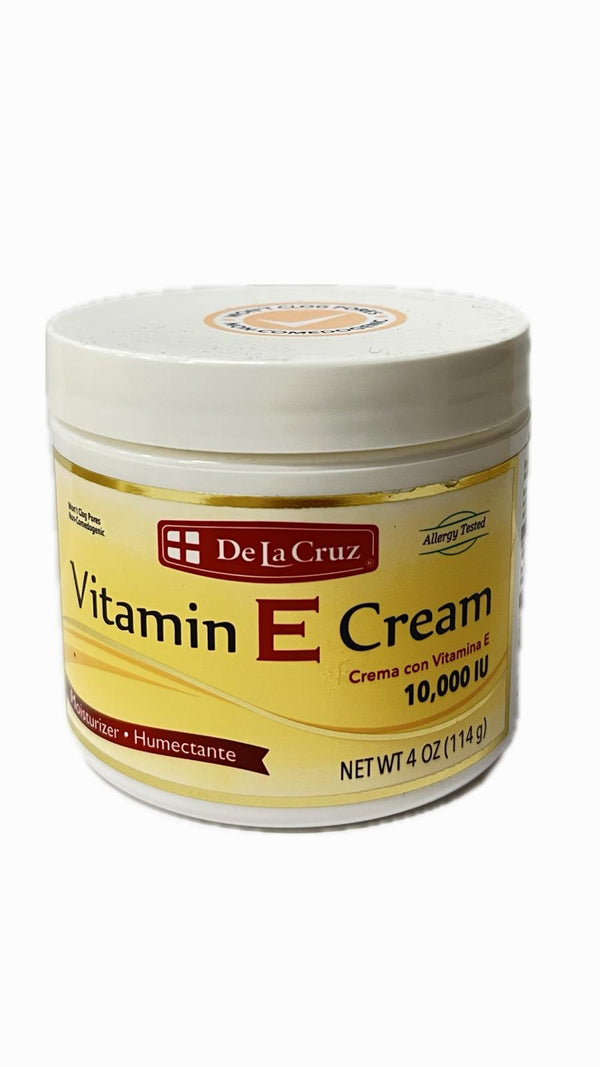 De La Cruz Crema De Vitamina E 10,000IU 4oz