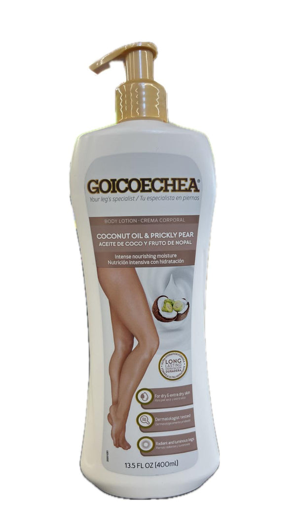 Goicochea Aceite de Coco Y Fruto de Nopal Crema Corporal 13.5 oz
