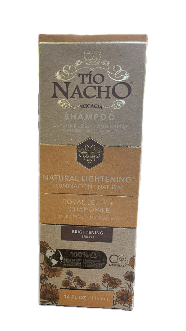 Tío Nacho Shampoo Anti Caída Jalea Real + Manzanilla Brillo 14 oz