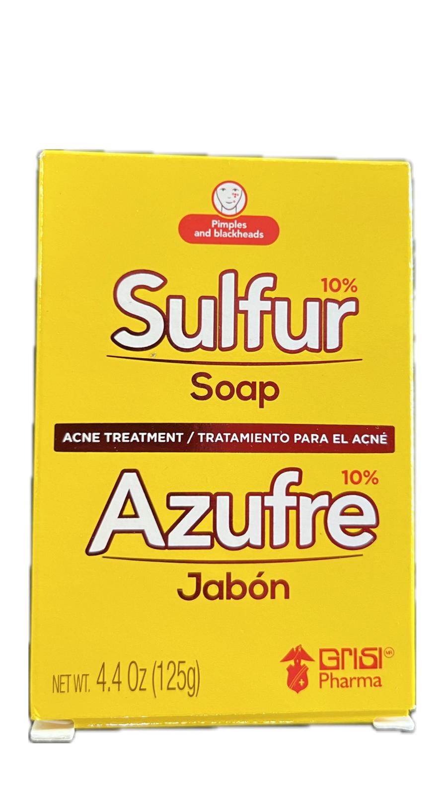 Grisi Jabón de Azufre Facial Contra El Acné 4.4 oz