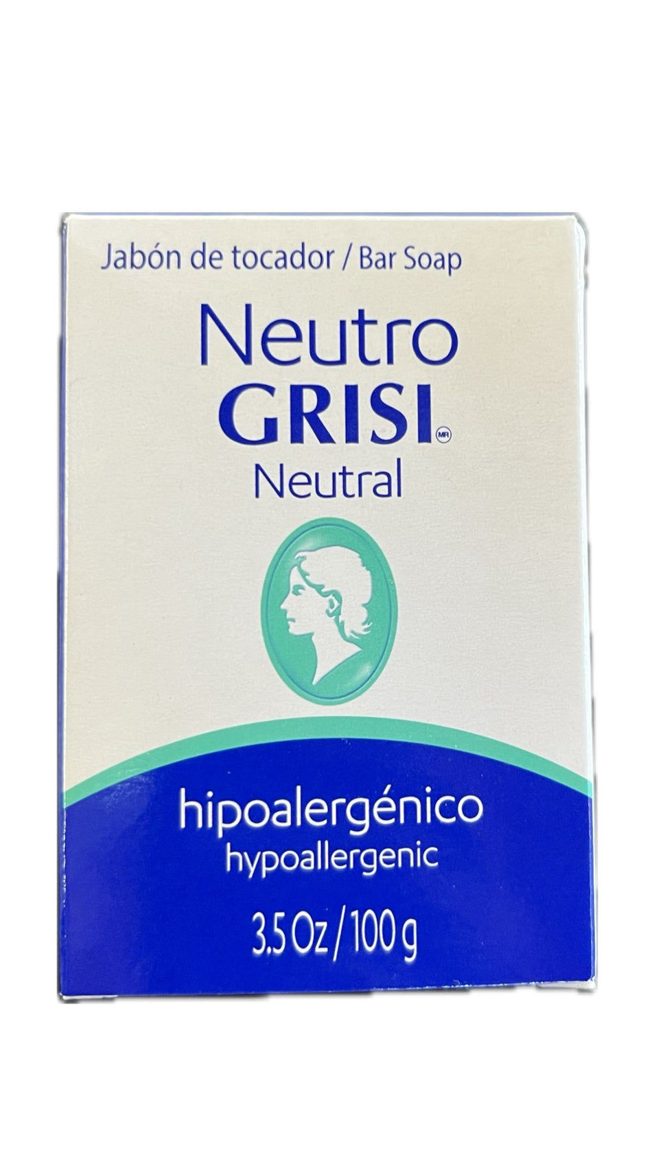 Grisi Jabón de Tocador Neutro Hipoalergénico 3.5 oz
