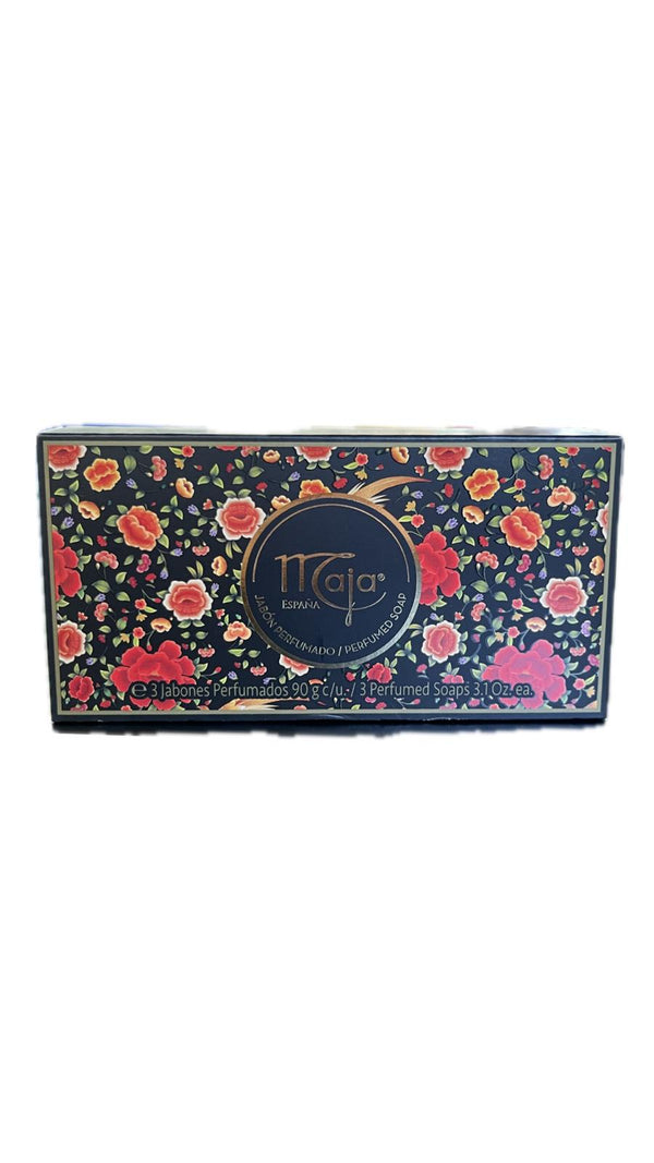 Maja Jabón Perfumado 3 piezas 90g  c/u 3.1 oz