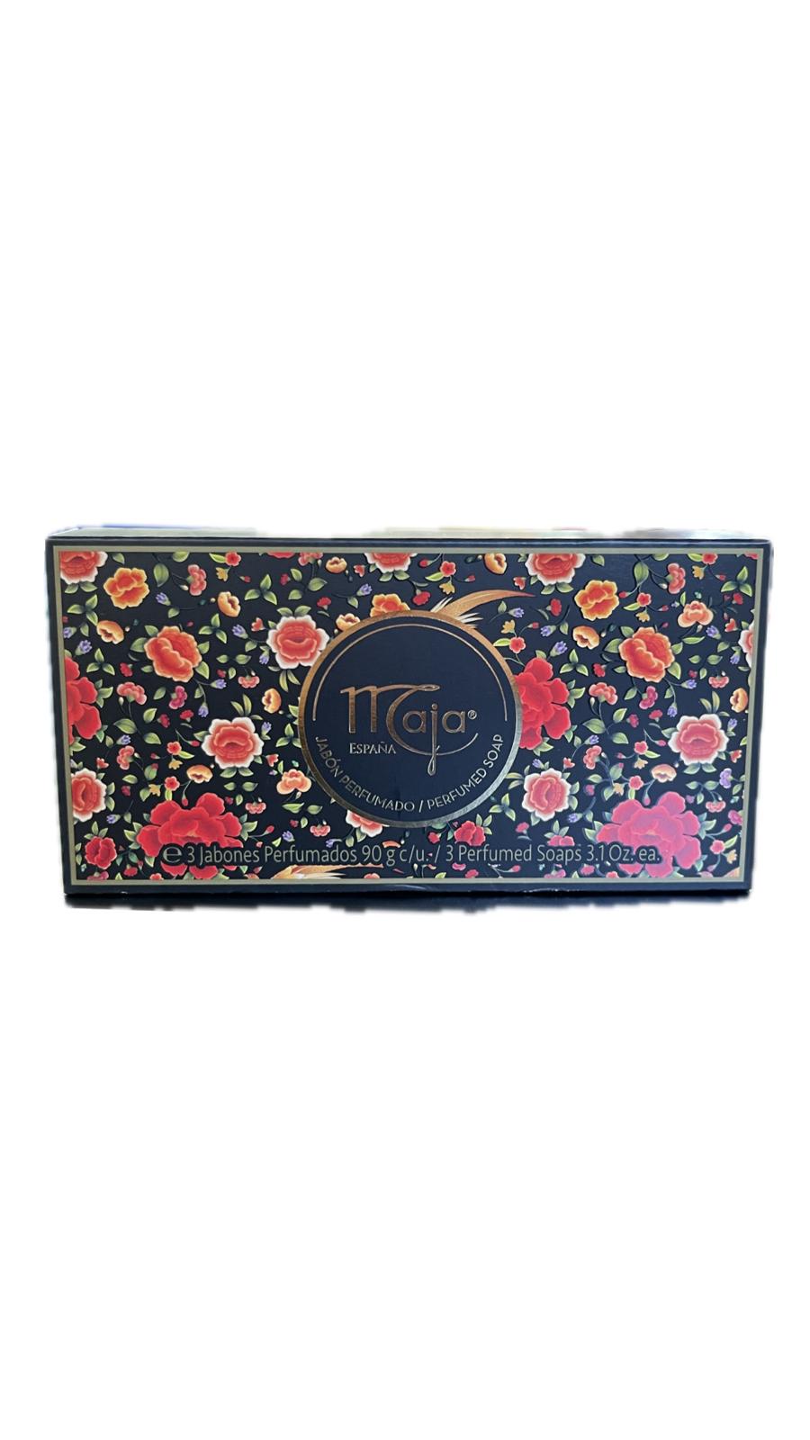 Maja Jabón Perfumado 3 piezas 90g  c/u 3.1 oz