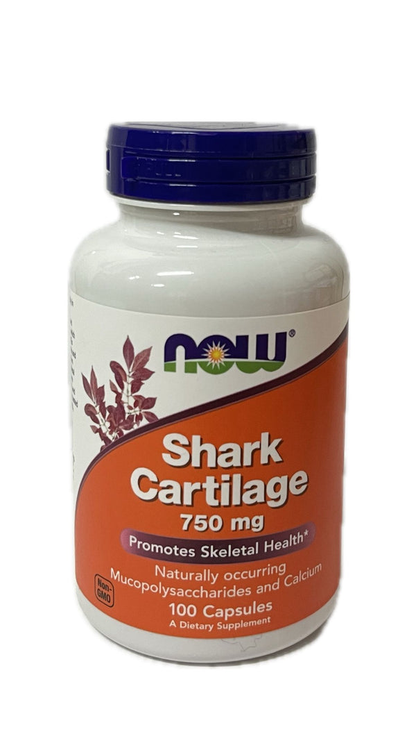 Now Cartílago De Tiburón 750mg 100 Capsulas
