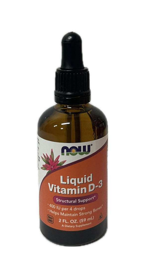 Now Vitamina D-3 Liquida 2 oz