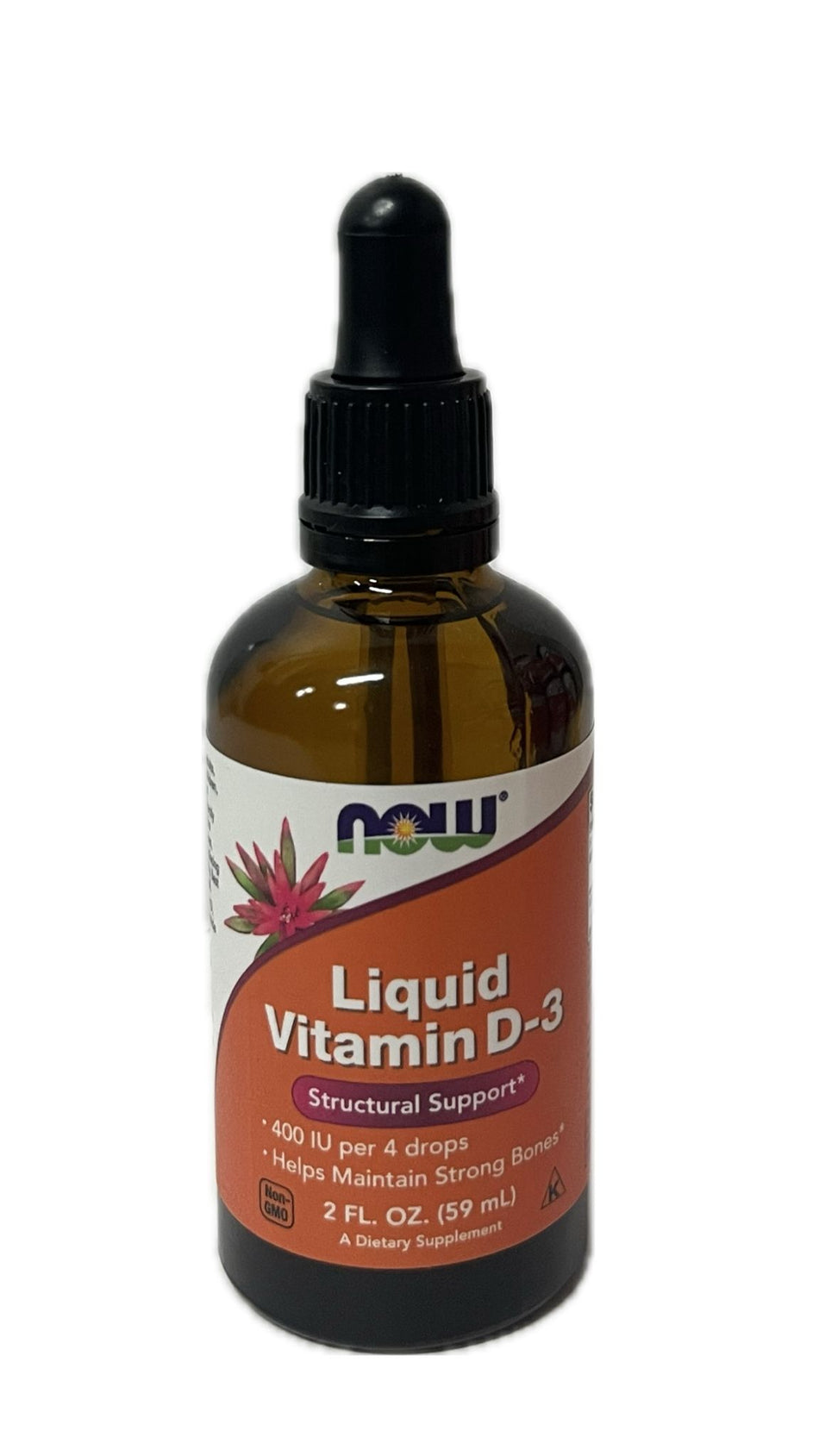 Now Vitamina D-3 Liquida 2 oz