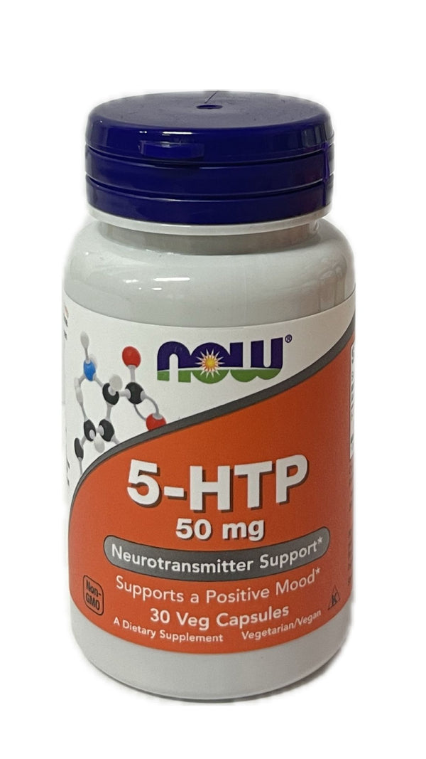 Now 5-HTO 50 mg 30 Capsulas