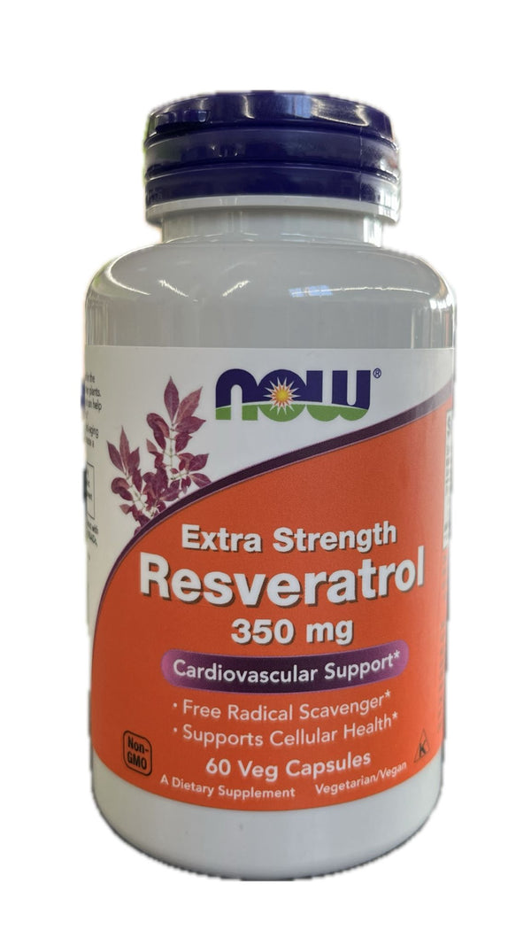 Now Resveratrol 350mg 60 Capsulas