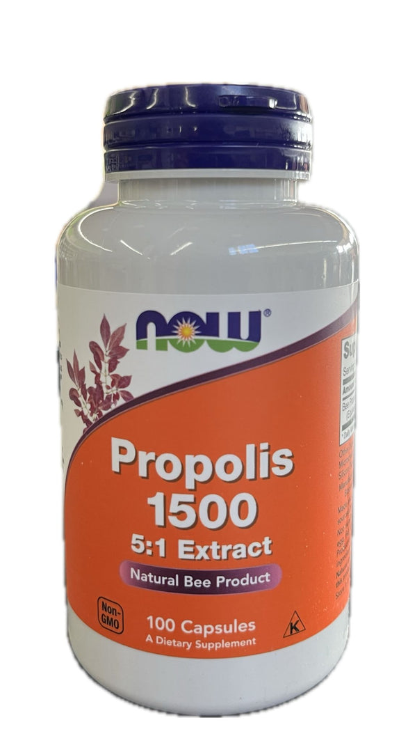 Now Propóleo 1500 Extracto 100 Capsulas