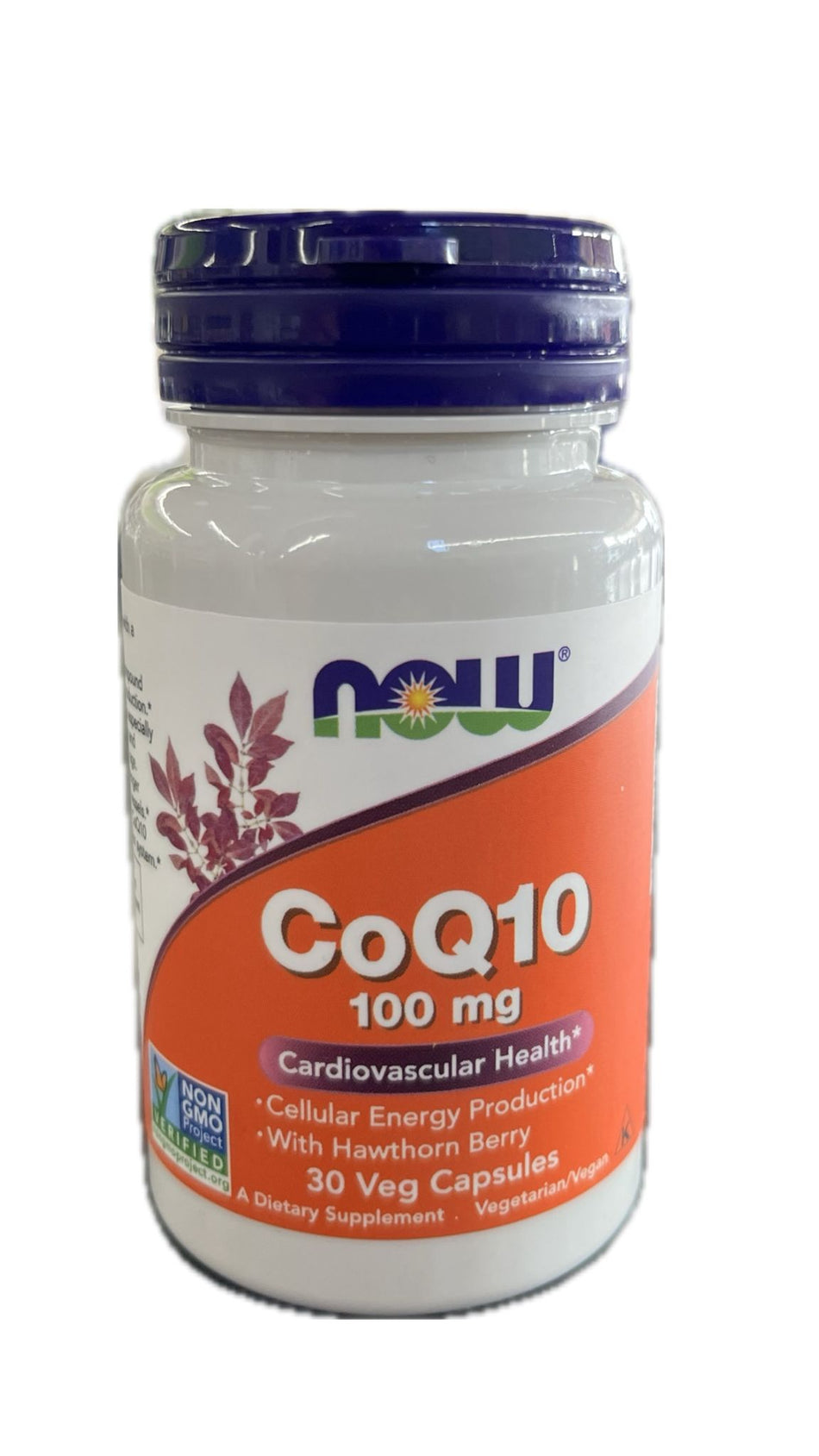 Now CoQ10 100mg 30 Capsulas