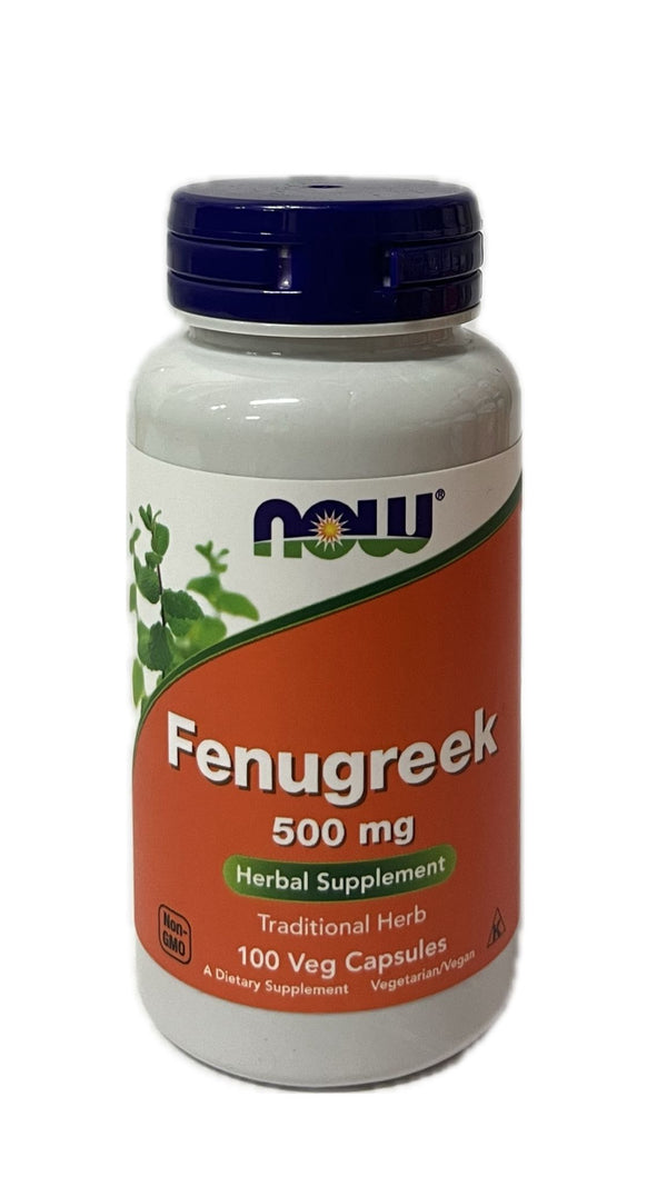 Now Fenogreco 500mg 100 Capsulas