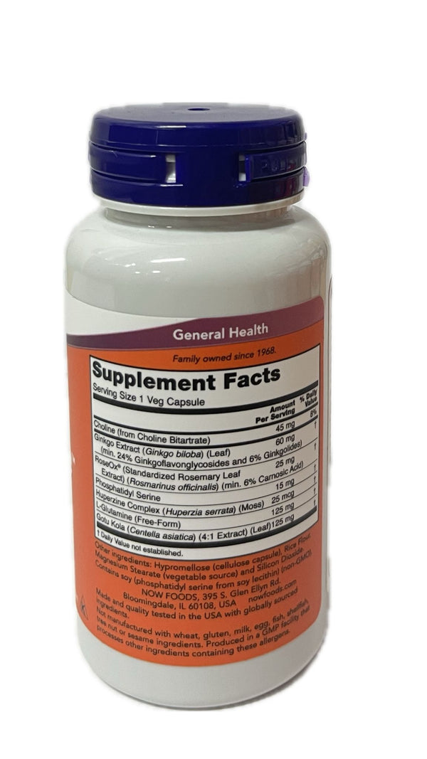 Now Brain Elevate  60 Capsulas