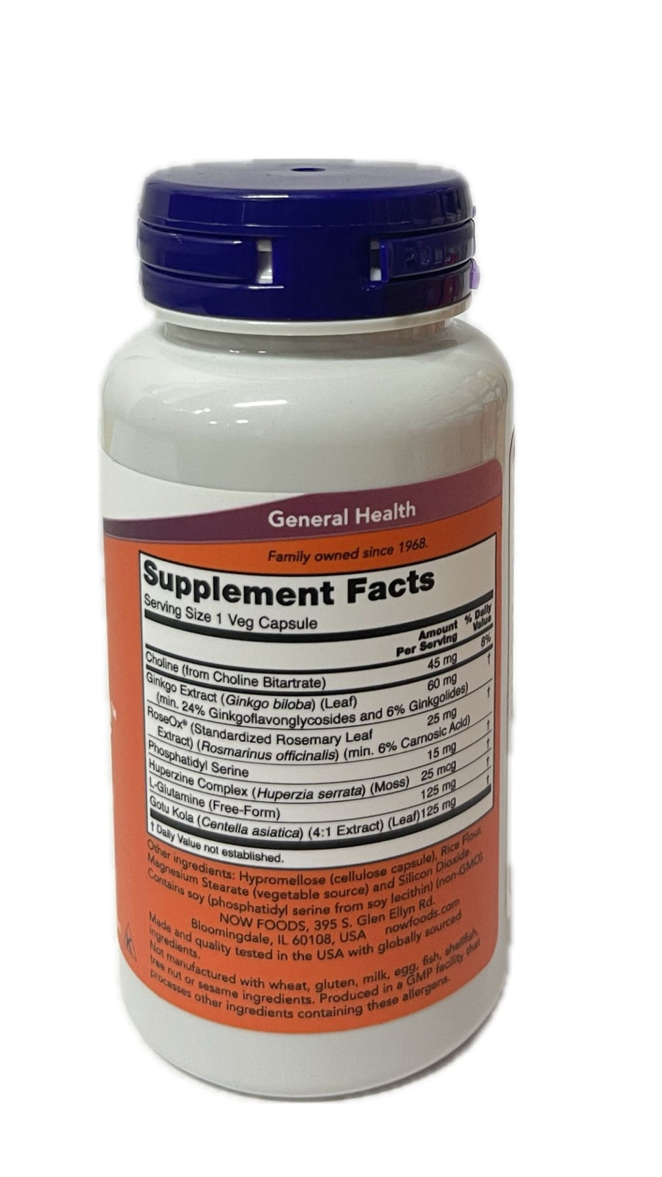 Now Brain Elevate  60 Capsulas