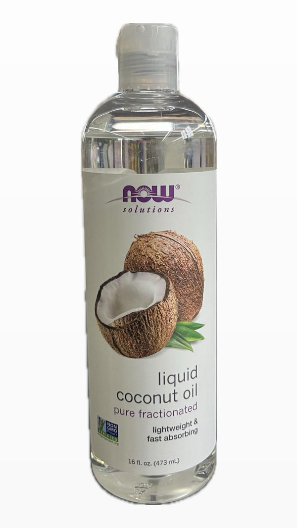 Now Aceite De Coco Liquido 16 oz