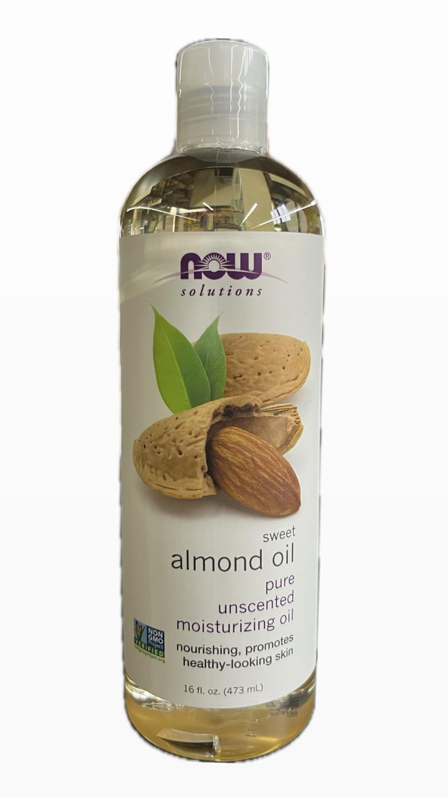 Now Aceite De Almendras 16 oz