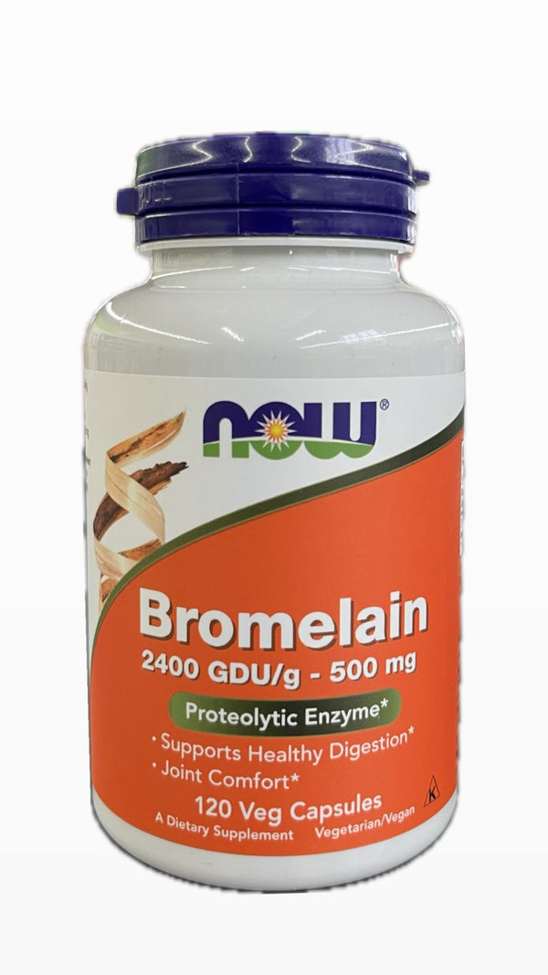 Now Bromelina 500mg 120 Capsulas