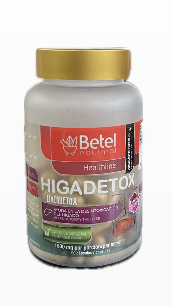 Betel Higadetox 90 Capsulas