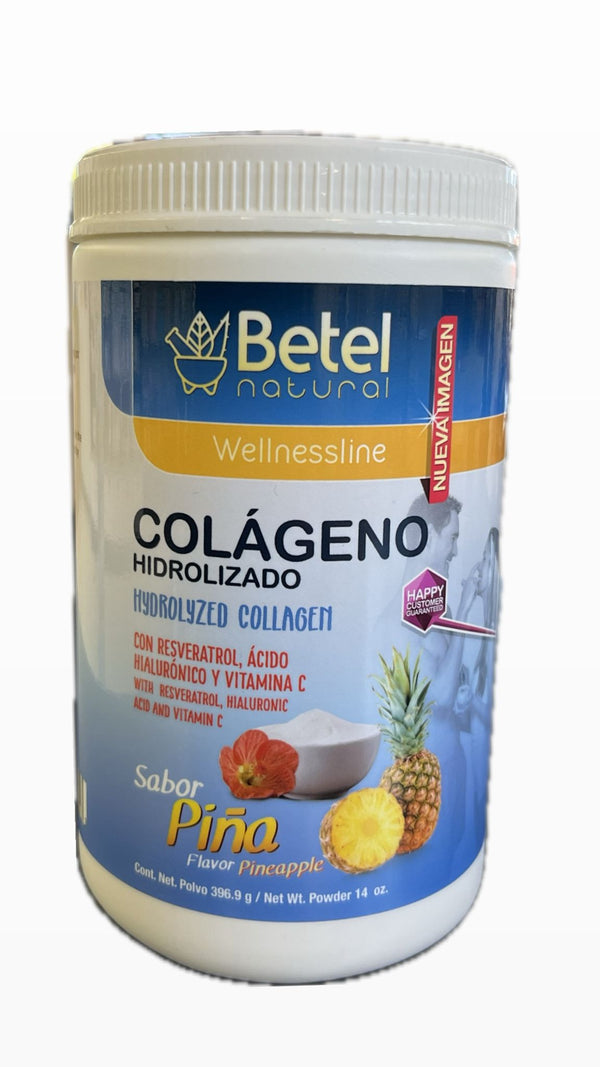 Betel Colágeno Hidrolizado Sabor Piña 14 oz